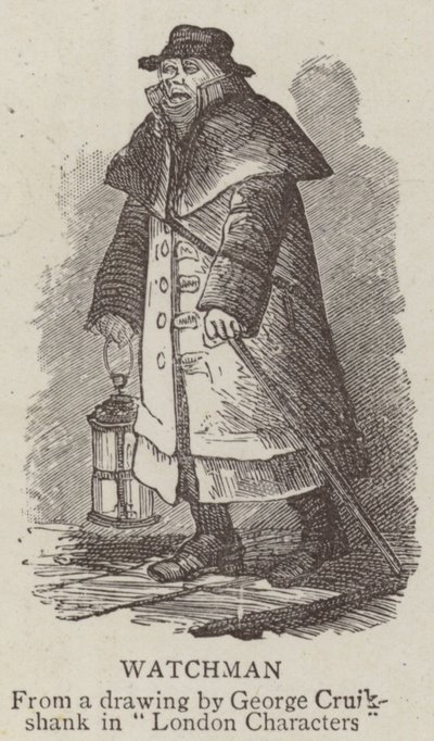 bekçi by George Cruikshank